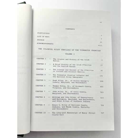 Robert Riley “Colonial Riley Families Tidewater Frontier” Vol 1&2 Genealogy - Picture 9 of 16